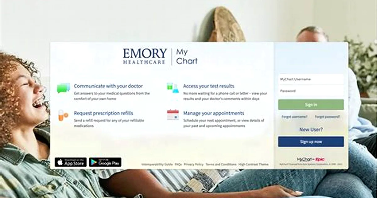 emory mychart login