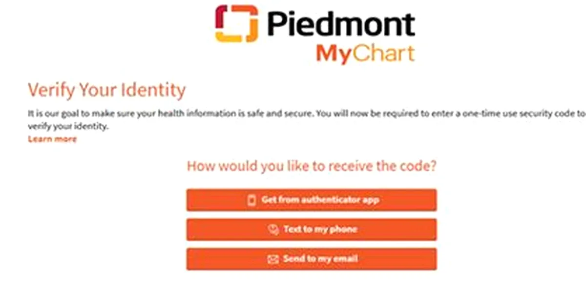 mychart piedmont