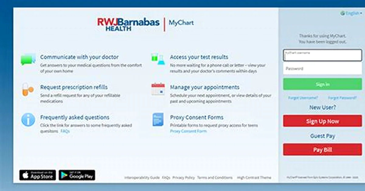 rwj mychart